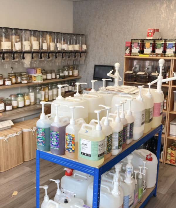 It's All About Eco refill shop in Sheffield.