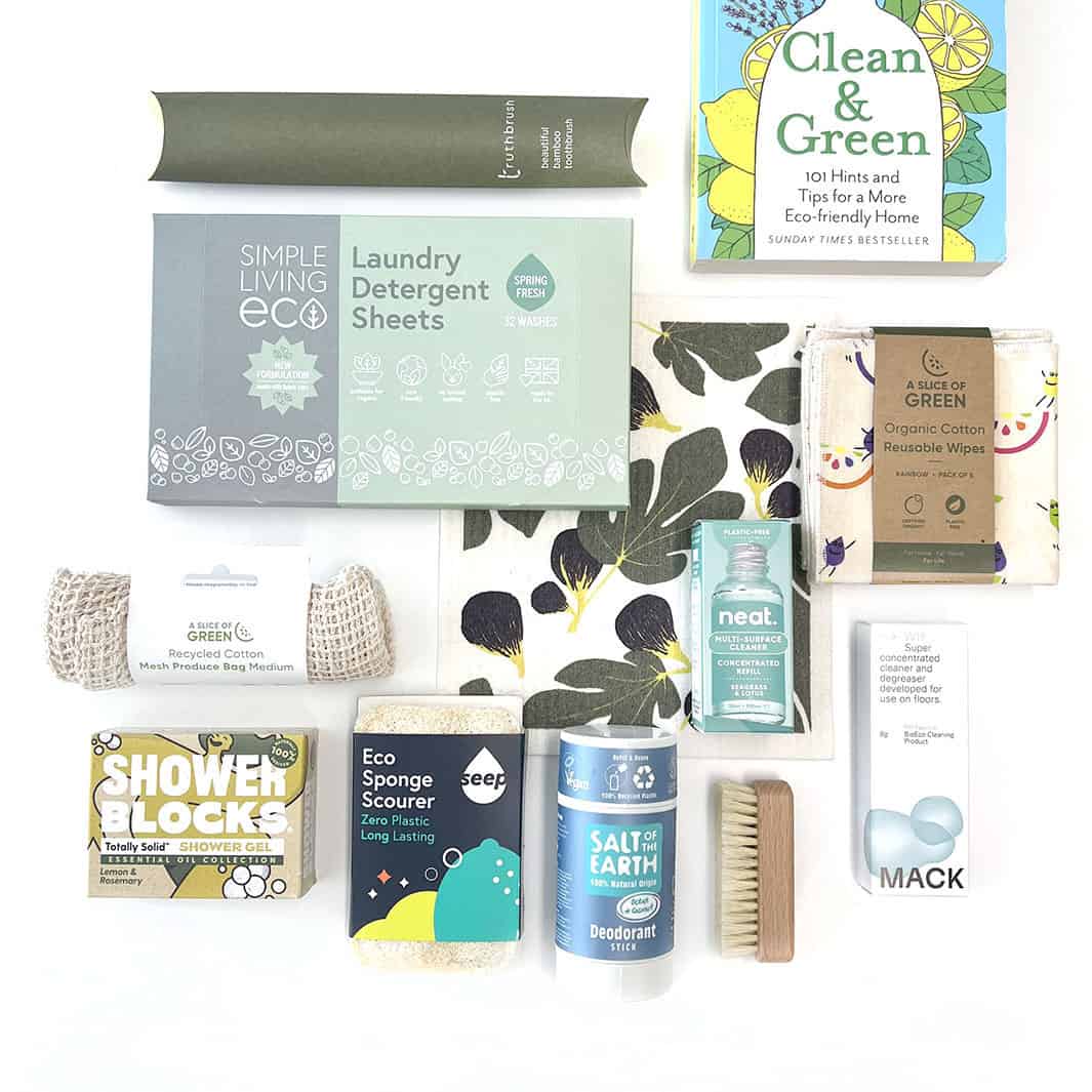 A selection of eco-friendly products from ethical retailer Green Tulip.