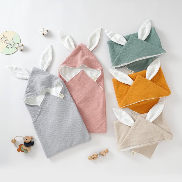 organic baby towels from Tiny Alpaca