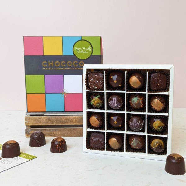 Chococo vegan chocolates box