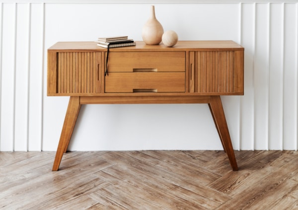 Vintage console table